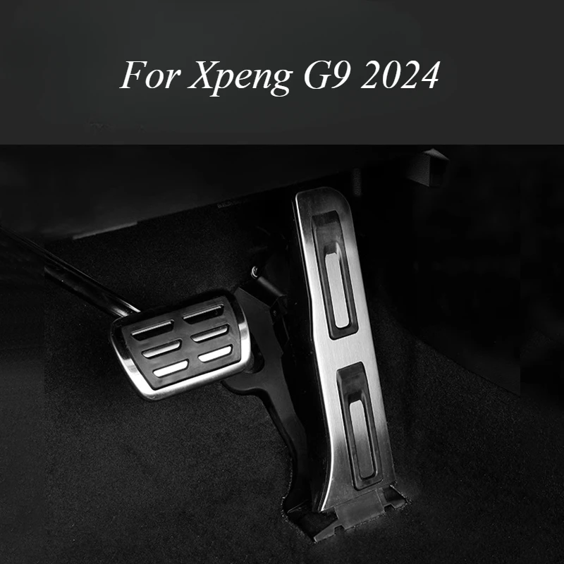 For Xpeng G9 Car Brake Accelerator Foot Pedal Rest Pedal Non-punching Refit Interior Non-slip Modification Auto Accessories