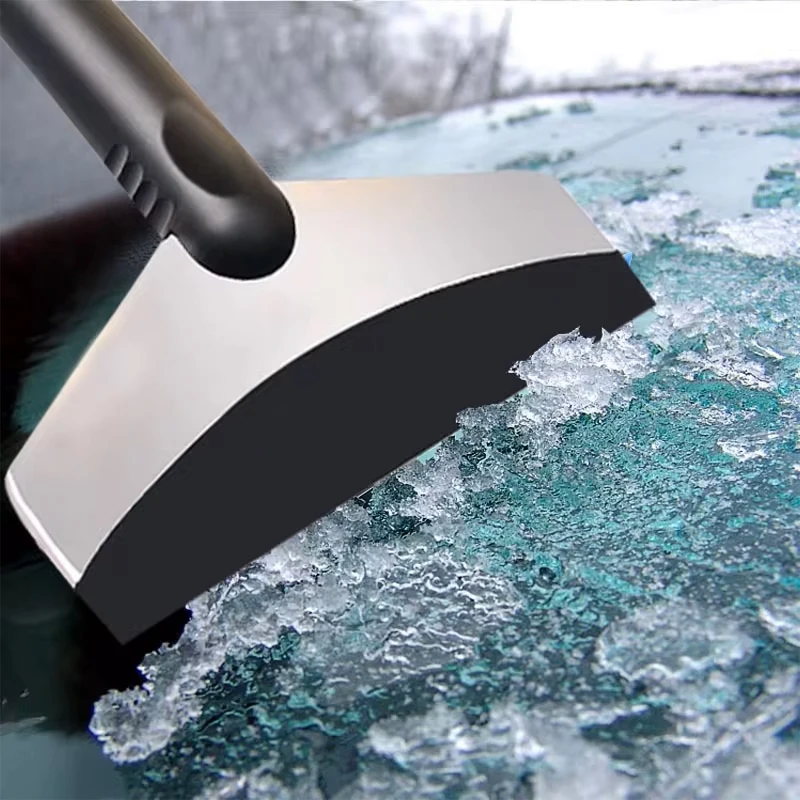 Snow Removal Scraper Car Windshield Snow Ice Shovel Window Cleaning Tool For Nissan Juke Qashqai J11 Note Pathfinder Patrol Y62 windshield shovel windshield deicing instrument snow ice scraper windshield defroster car deicer ice deicing tool