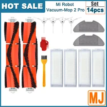  Filter Mop Cloth For Xiaomi Mi Robot Vacuum-Mop 2 Pro Lite Main Side Brush Mijia Vacuum Cleaner MJST1SHW MJSTL Accessories 