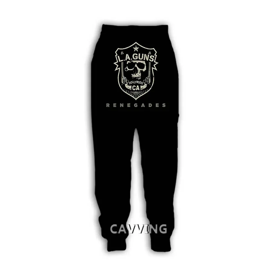 New Fashion 3D Print L.A. Guns Casual Pant Sport Sweatpants Straight Pants Jogging Pants Trousers for Women/Men X1