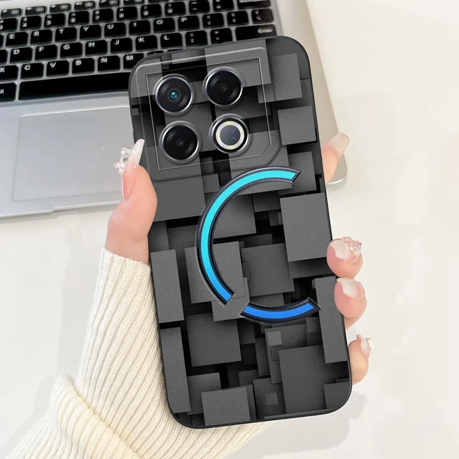 Shockproof Fashion Pattern Soft Silicone Matte Phone Case