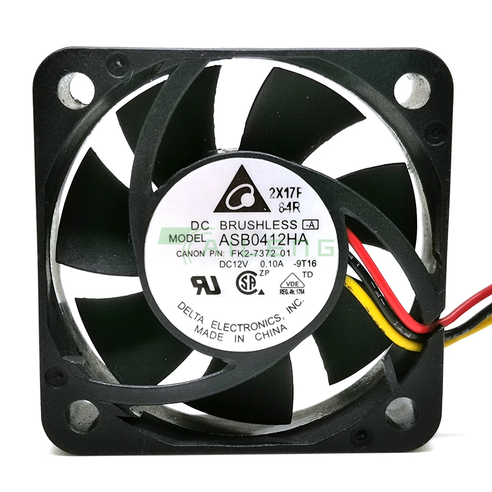 

new DELTA ASB0412HA 12V 0.10A 4010 4CM 40mm 40*40*10mm silence cooling fan