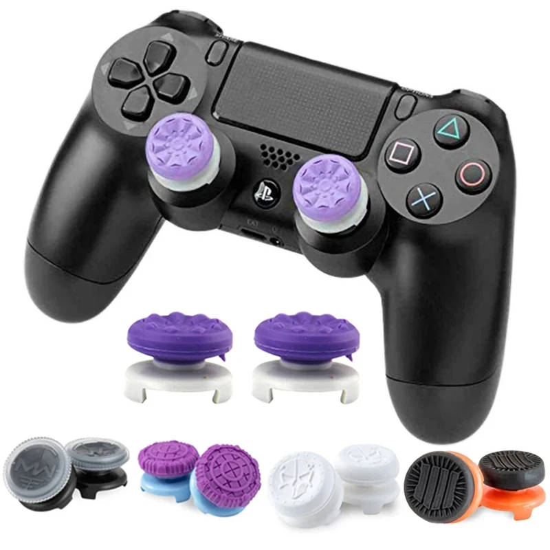 Gaming Joystick Cap Silicone Controller Thumbstick Grip Cap For Playstation 5 XBOX PS4 PS5