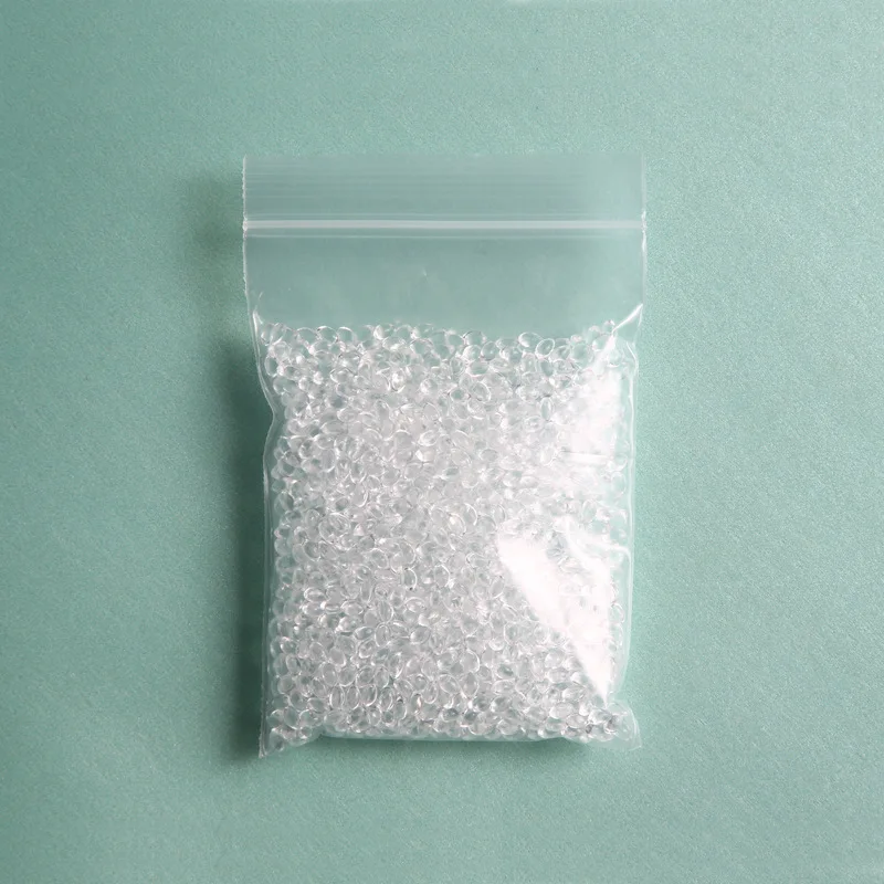 Thermoplastic Pellets 100g Transparent Thermoplastic Crystal Soil PCL Granules