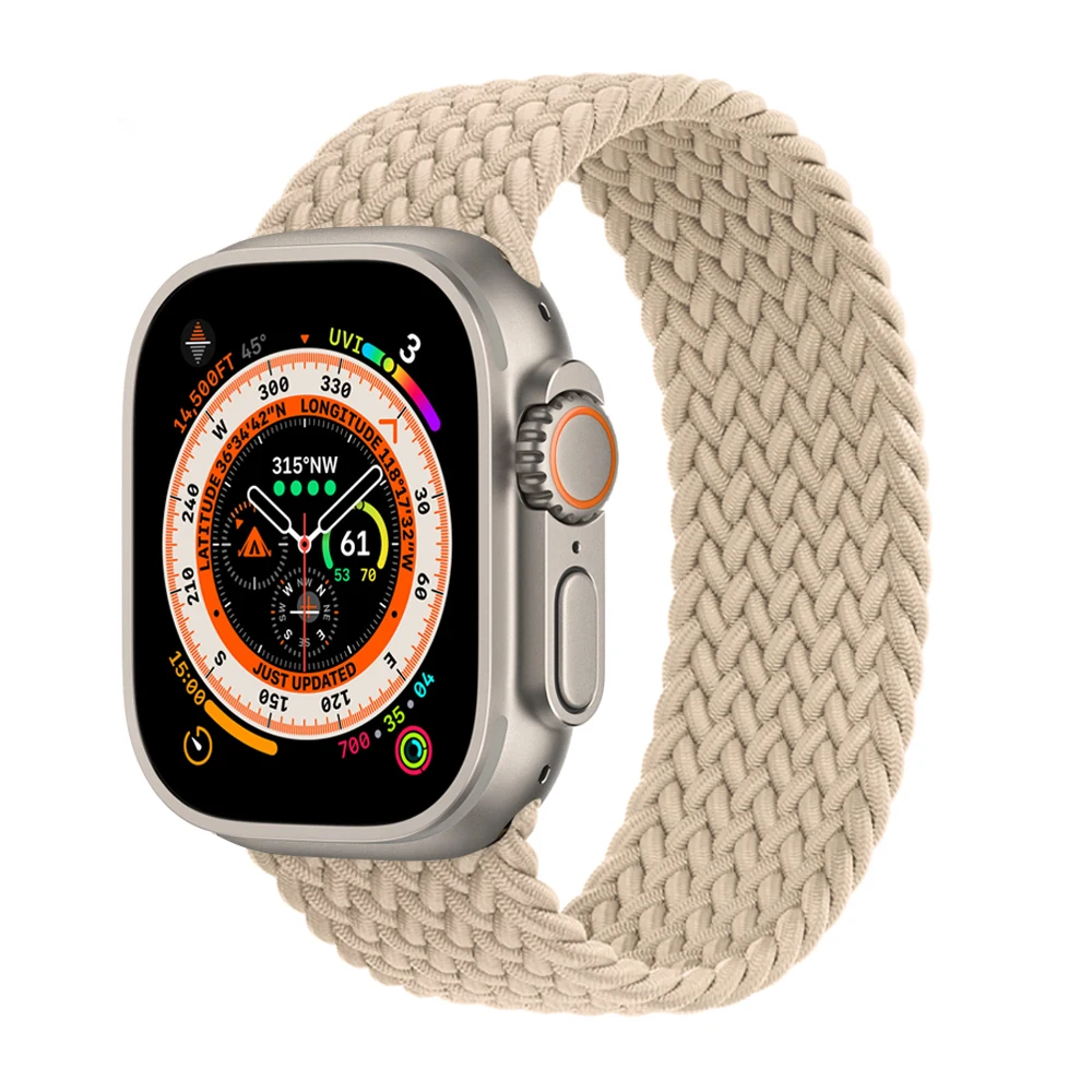 Braided Solo Loop Watch Strap Bracelet