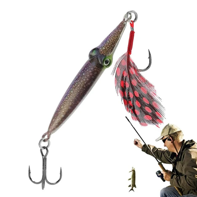 Squid Fishing Lure Fishing Tool Kit With Fly Fishing And Bass