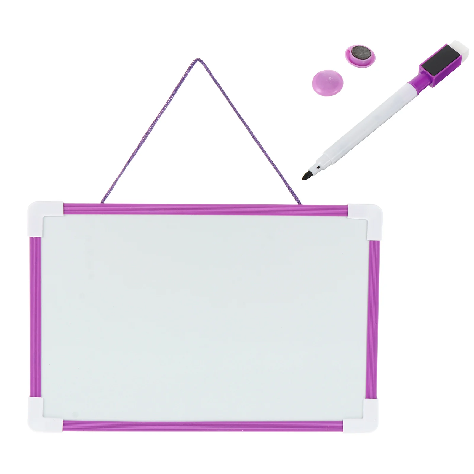 1 Set Erasable Magnetic Double-sided Whiteboard