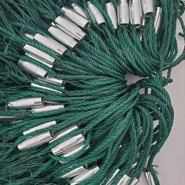 Small Mesh Fishing Net Length 5m to 100m Foldable Fishing Net 1 Fingue Mesh Monofilament Nylon Catching Fish Net Netting Tool 3