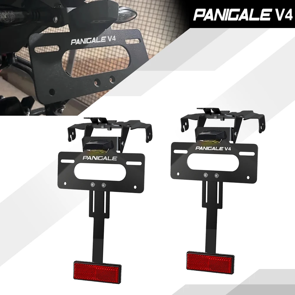 

For Ducati Panigale V4 SP2 30° Anniversario 916 2024 2025 2026 License Plate Holder Bracket Rear Tail Tidy Fender Eliminator Kit