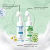 Aloe Vera Cleanser Moisturizing Oil Control Gentle Cleansing Skin Brightening Rejuvenation Unclog Pore Hyaluronic Acid Face Wash 6