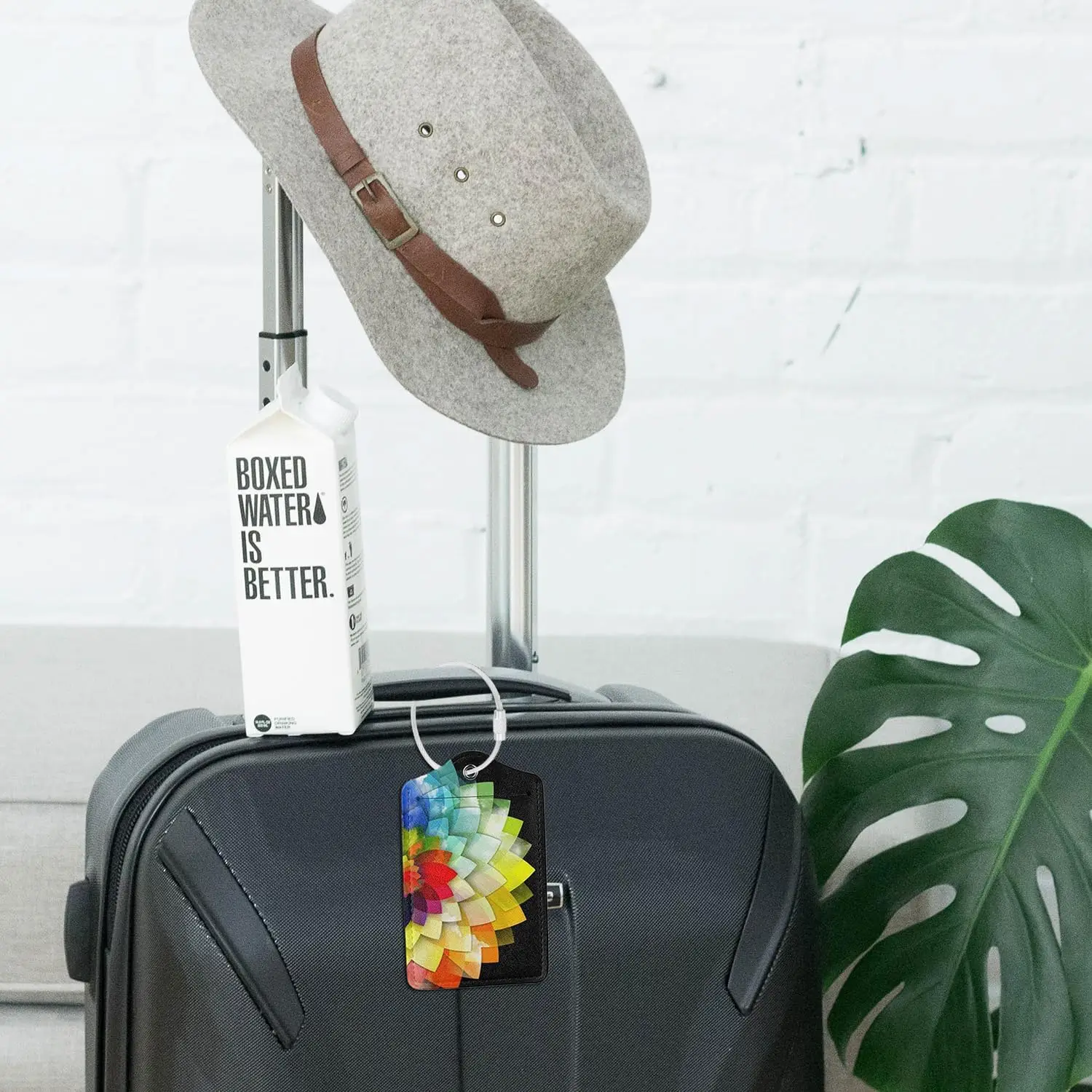 25-Piece Stainless Steel Coated Wire Keychain Set