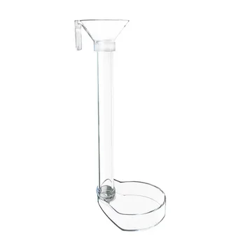 Aquarium Fish Tank Feeder Set Transparent Tube Multifunctional Large Capacity Fish Tank Food Dispenser Shrimp Feeding Tube Dish