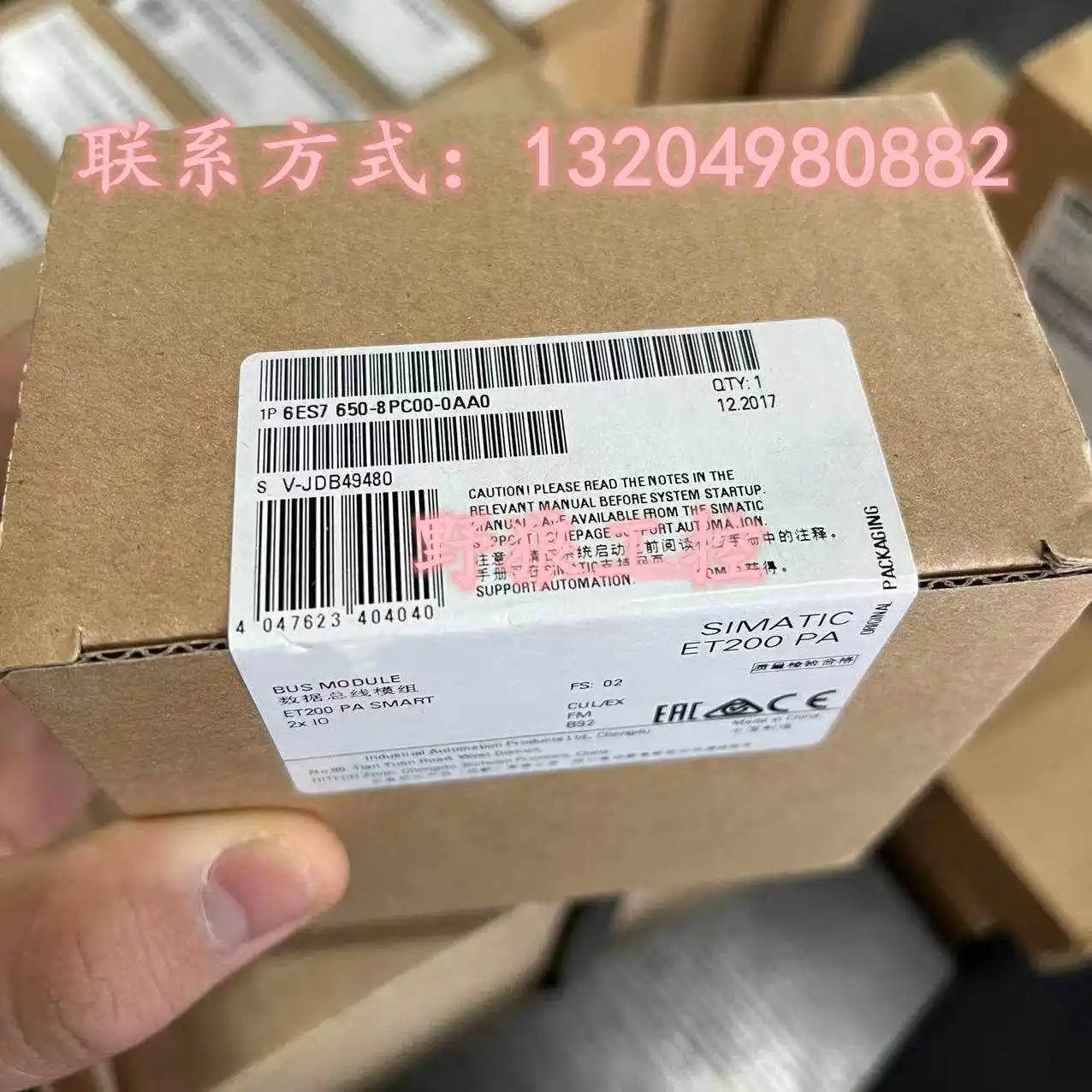 

Оригинальный Новый 6ES7650-8PC00-0AA0
