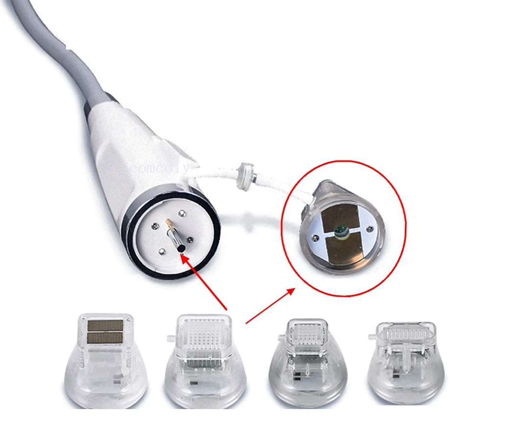 Disposable fractional RF cartridge consumable radio frequency replacement tips 10pcs 10/25/64 pins nano skin care