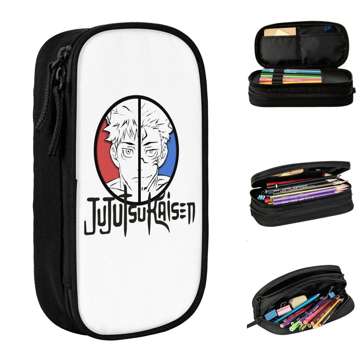 

Jujutsu Kaisen Ylngyang Pencil Case Pencil Box Pen for Student Big Capacity Bag Students School Gifts Stationery