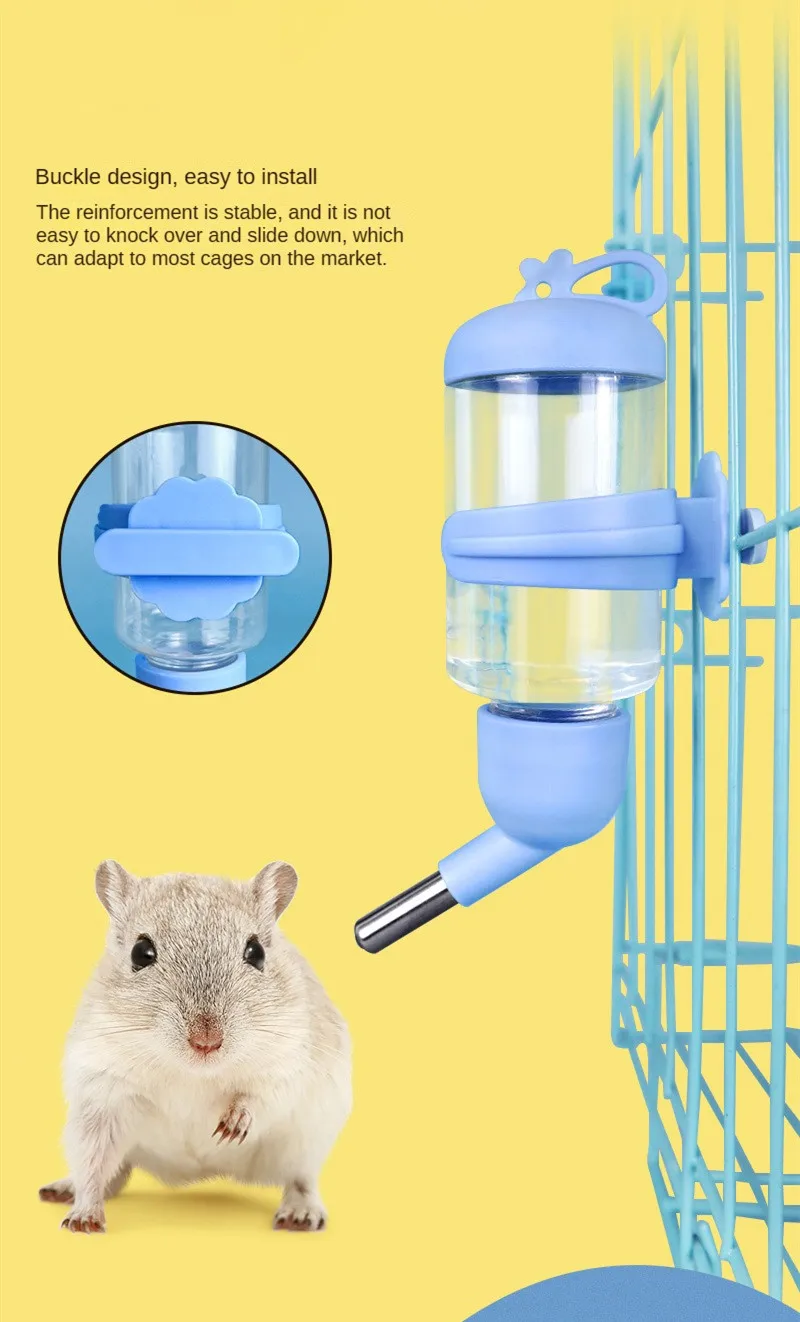 Title 7, Hamster Drinker Water Bottle Small Animal Acces...