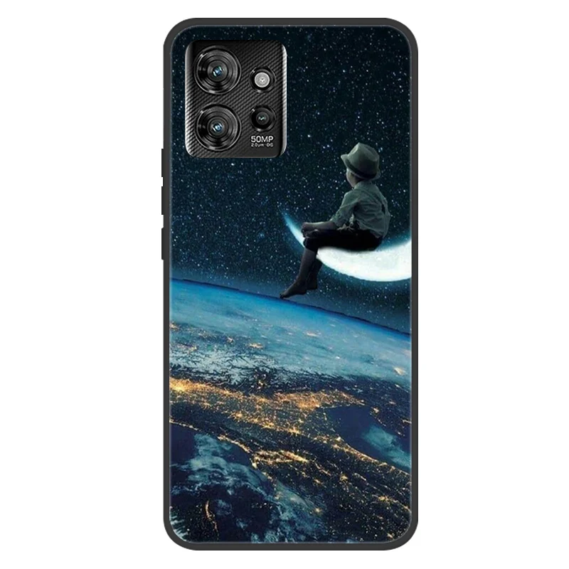 Shockproof Soft Silicone Bumper Coque Shell - Protective Back Cover