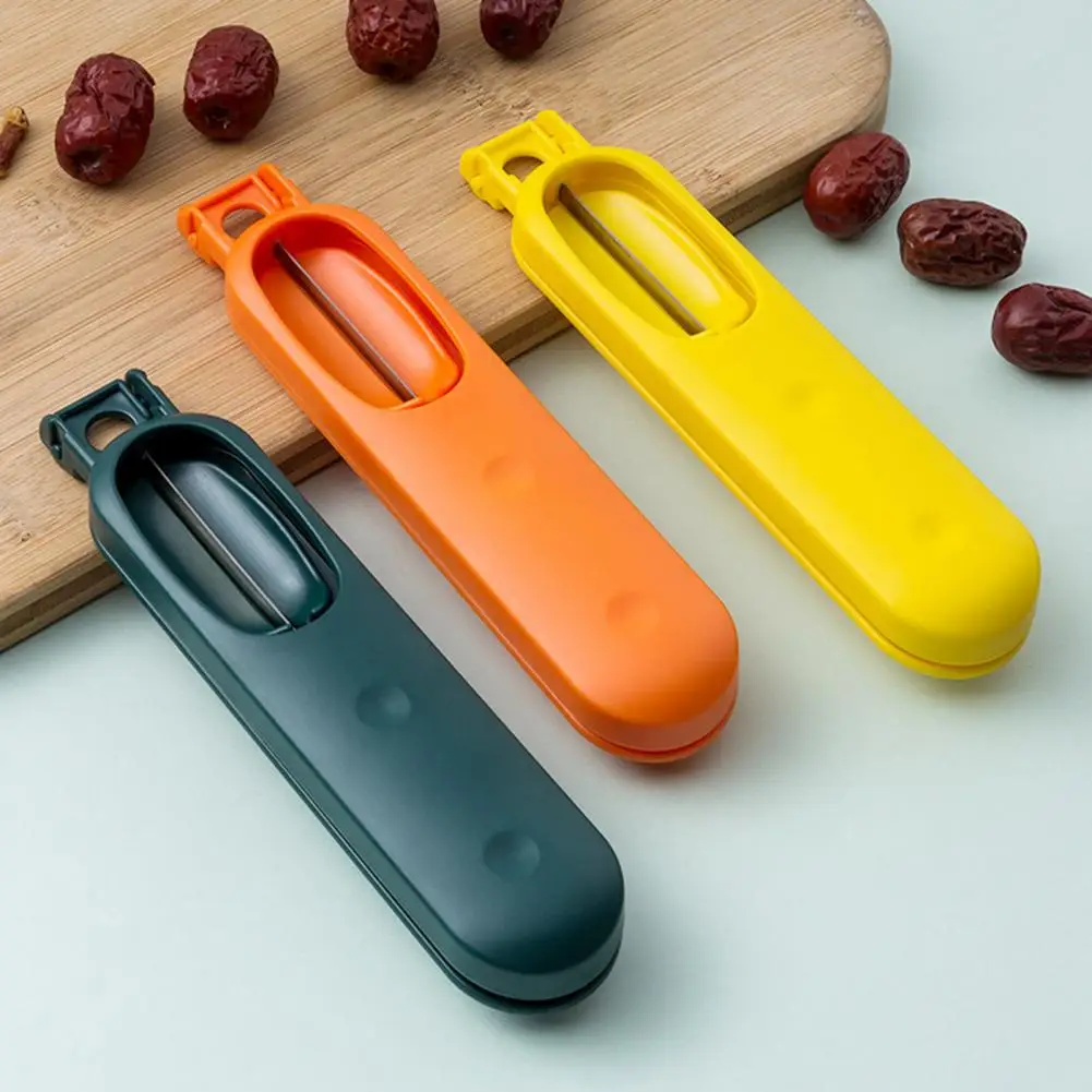 

Red Dates Slicer Fruit Corer Red Dates Fruit Seeds Core Remover Slicer Dates Core Remover Cherry Seeds Remover Kitchen Tools