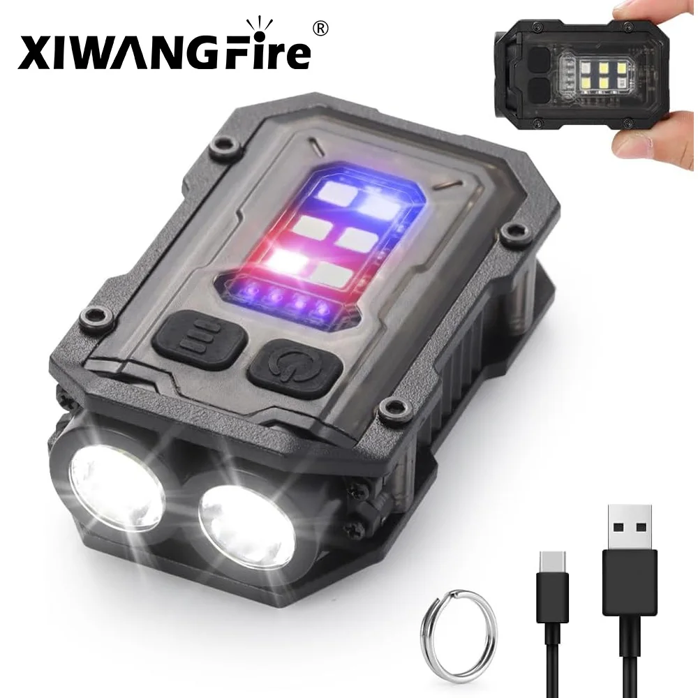 Pocket Torch Light LED Multifunctional Mini Keychain Flashlight Rechargeable mini flashlight