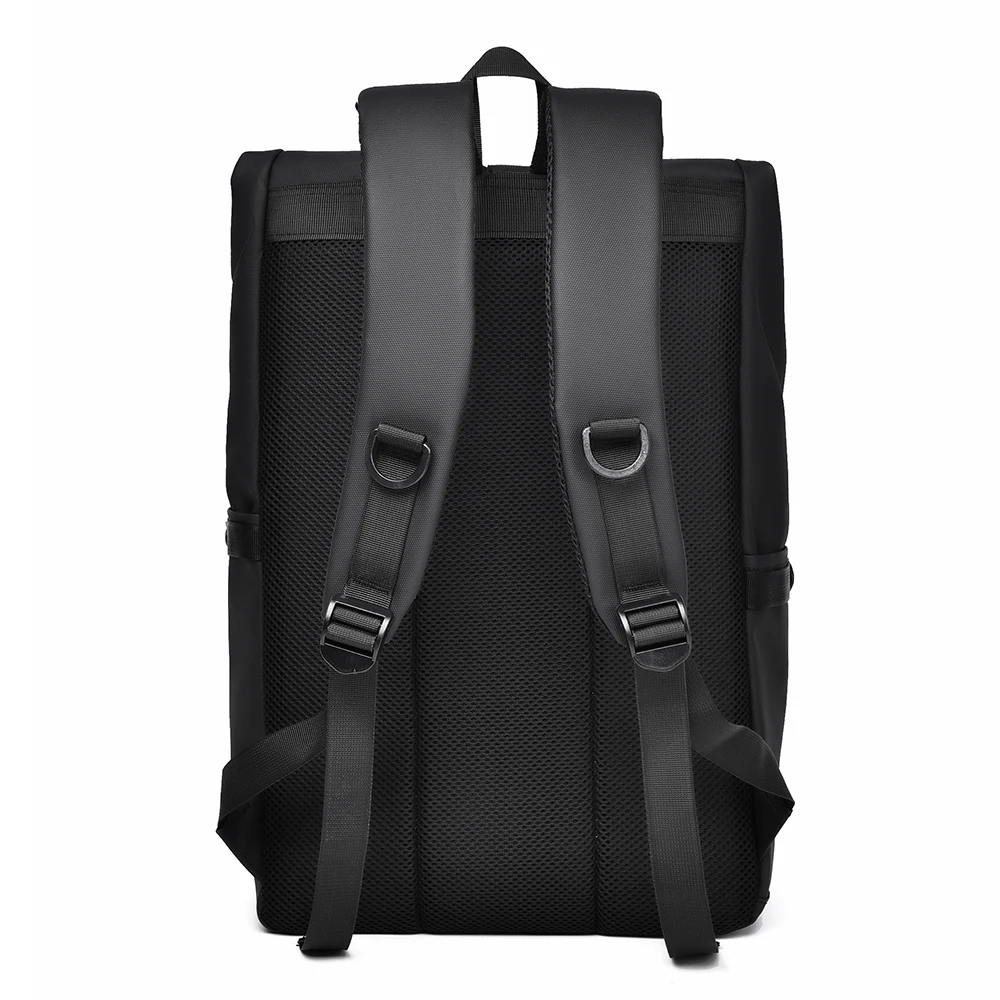 Backpack 15.6 Inch Men Women Large Capacity Simple Fashion Wear Resistant Anti Scratch Fabric Multi Functional Casual Tactical Travel Business Expandable Laptop Backpack
