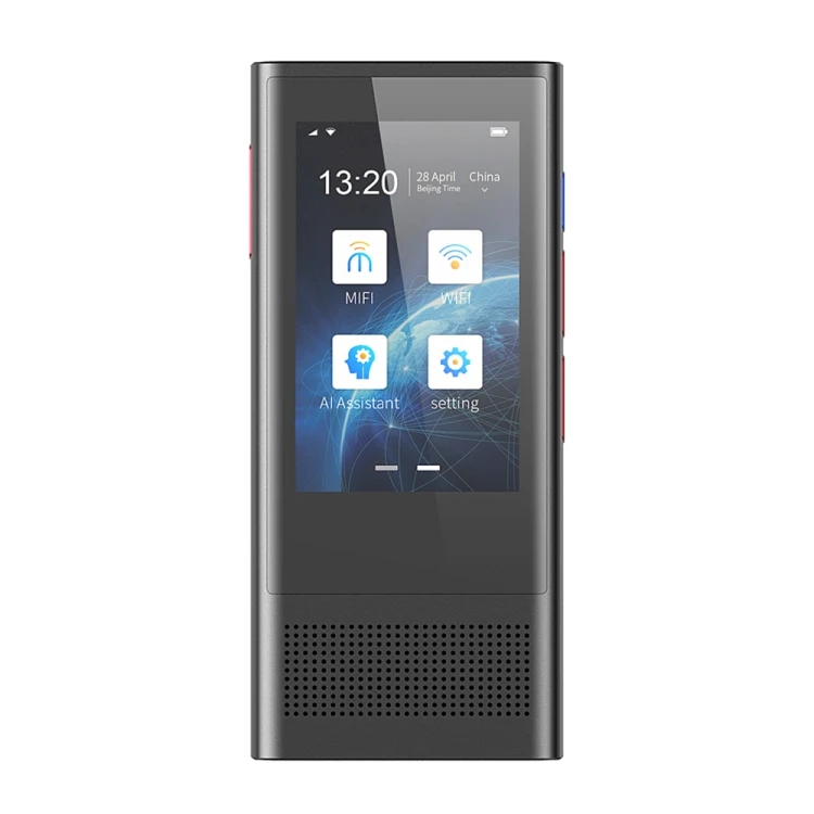 비즈니스 여행용 스마트 음성 번역기, Z6 4G 버전, 3.1 인치 스크린, 1GB + 16GB 지지대, 138 개 언어 간 번역