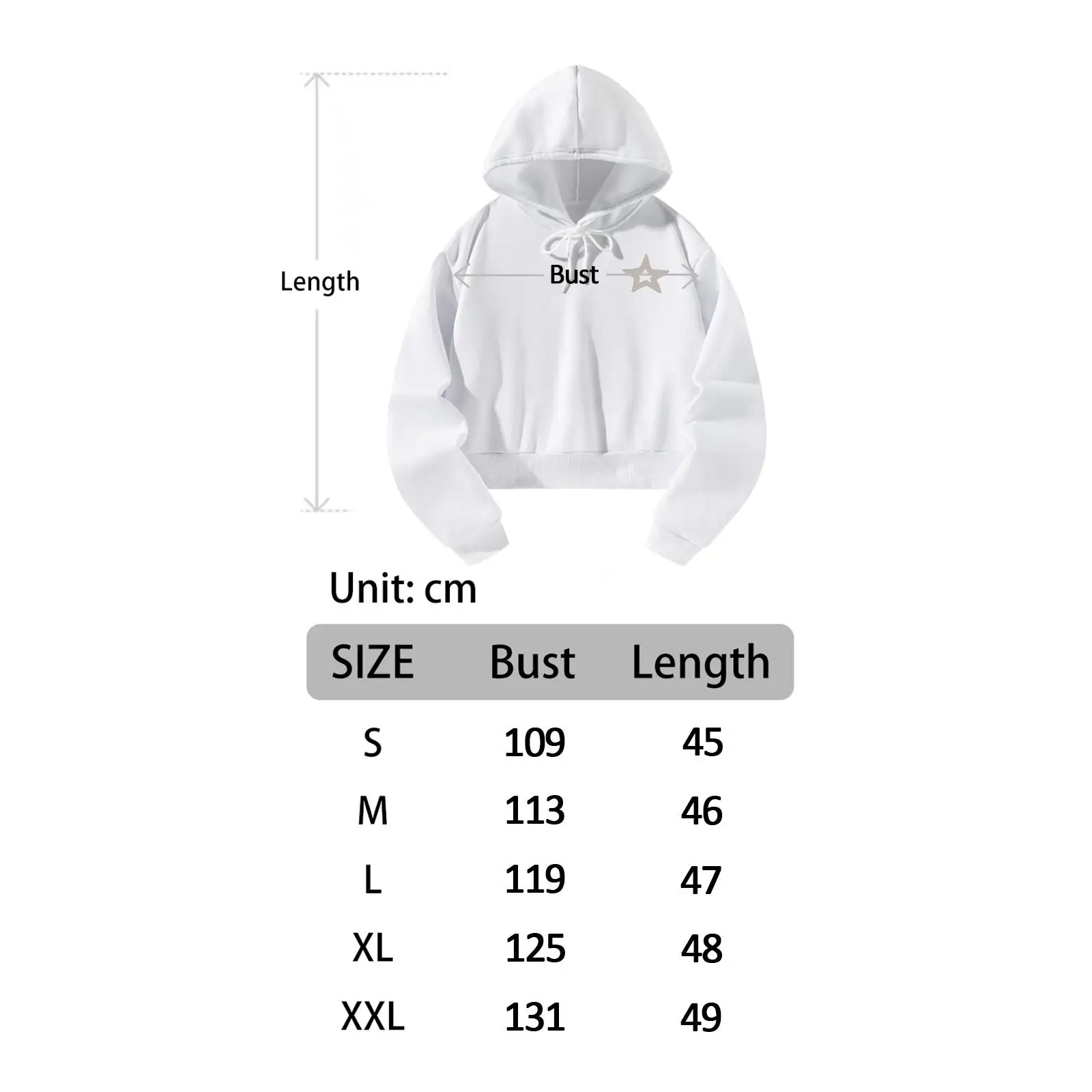 Women`s Clothing Casual Costume Crop Sweatshirt Sportswear Fashion Female Hoodies for Running Party Fall & Winter Workout Travel