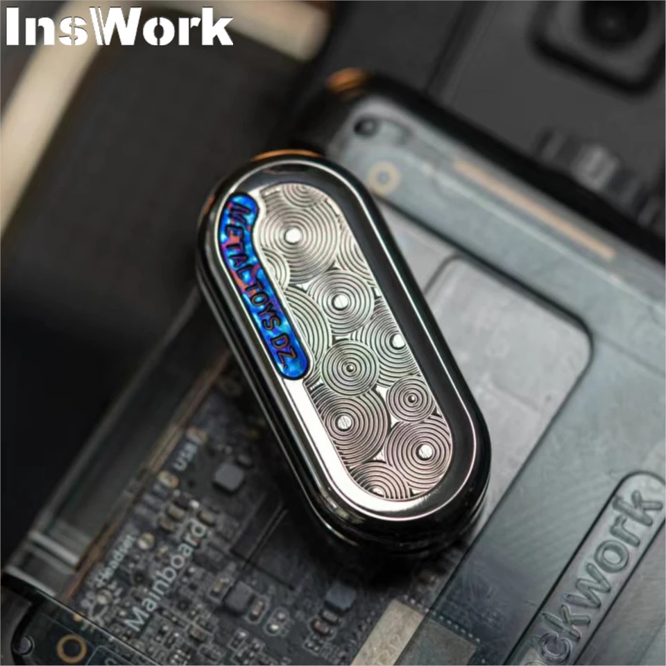 Dz-rain-チタン製の金属製おもちゃ,Mokuti,パラグラフプレート,手