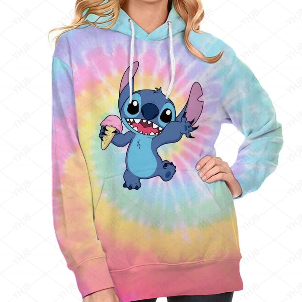 

Толстовка Женская с принтом «Ститч», Y2K Falls