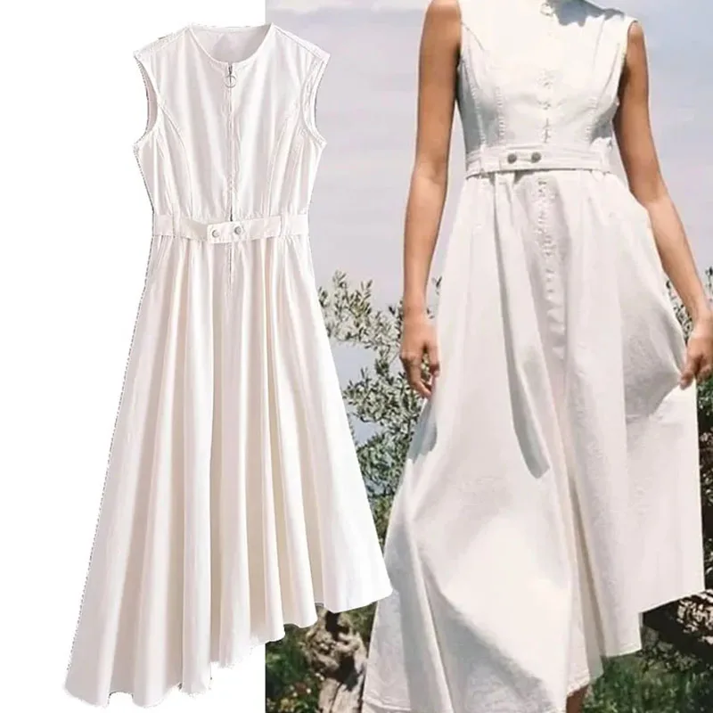 

Белое Женское пикантное платье с V-образным вырезом, ажурное мини-платье на бретельках, женское модное закрывающее талию пляжное платье, майка