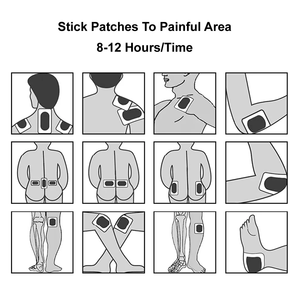 Rheumatism Arthritis Pain Relief Sticker Knee Neck Back Pain Relieving Patch Muscle Joint Massage Medical Plaster