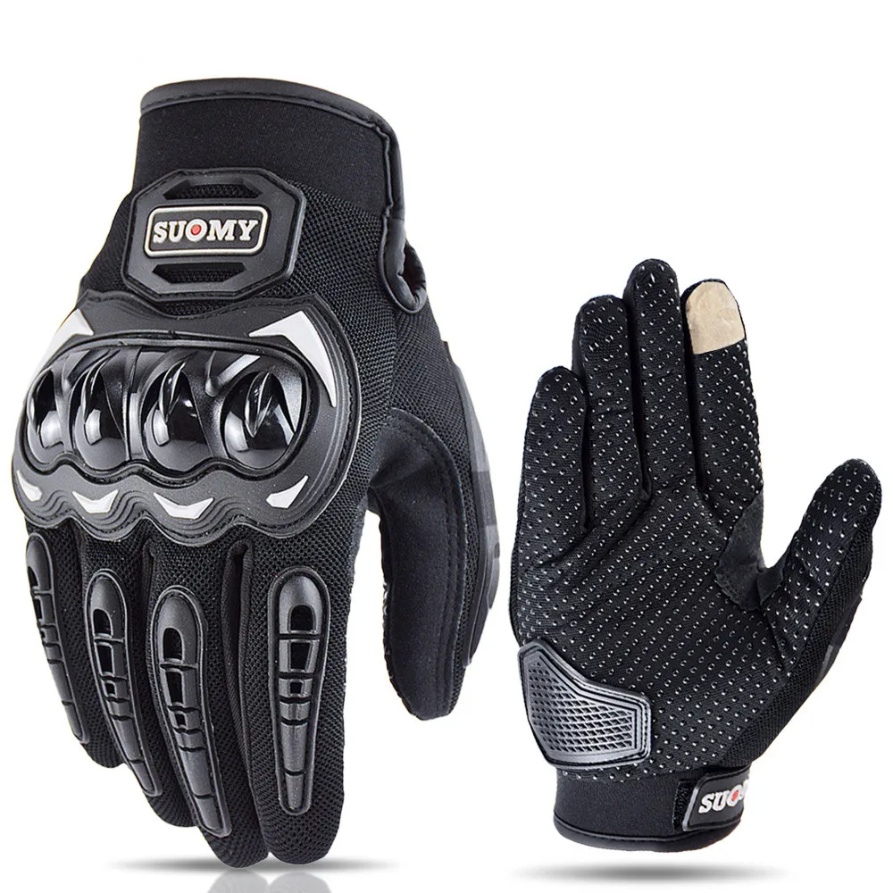 Suomy Motorcycle Gloves Moto Touch Screen Breathable Motorbike Racing Riding Bicycle Protective Guantes Summer Sports for Honda motorcycle gloves