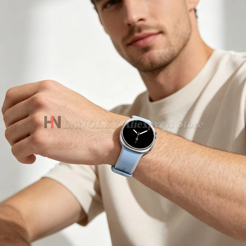 Translucent Silicone Waterproof Bracelet for Watches - Unisex Strap