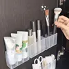 Practical and Stylish Makeup Organizer with Wall-mounted and Desktop Organizer Function for Easy Access and Storage 4