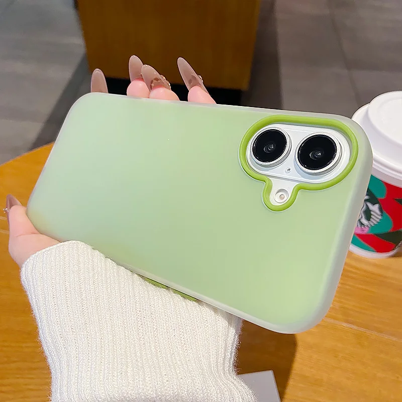 Sleek Matte Skinfeel 2-in-1 Bumper Shockproof Phone Case