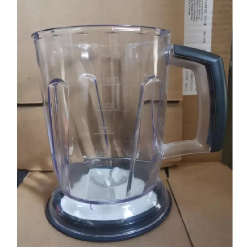 Original New Blender Cup Braun MQ500 MQ505 MQ525 MQ535 MQ545 MQ700 MQ705 MQ725 MQ735 MQ745 MQ785 MQ787 1250ML Replacement Cup