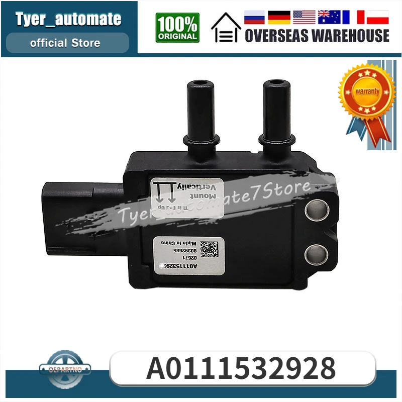 Dpf Exhaust Pressure Sensor For Detroit Diesel A0111532928