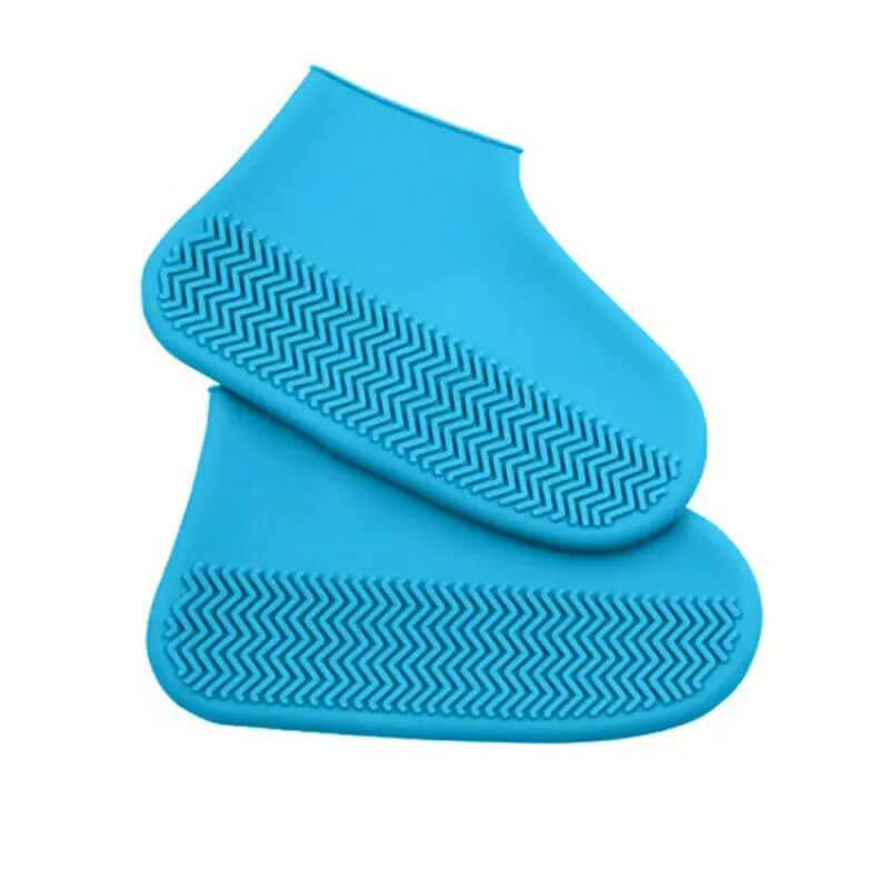 Copriscarpe Impermeabili Silicone 4 Paia - Riutilizzabili, Antiscivolo, Taglia 38-46