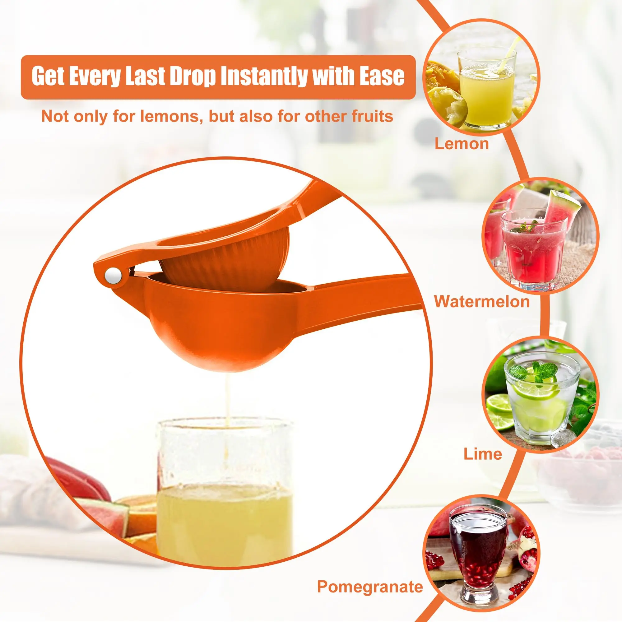 Manual Lemon Juicer Stainless Steel Lemon Squeezer Fruit Citrus Juicer Processor Orange Pressing Kitchen Accessories fruit juicer,lemon squeezer,juice squeezer
