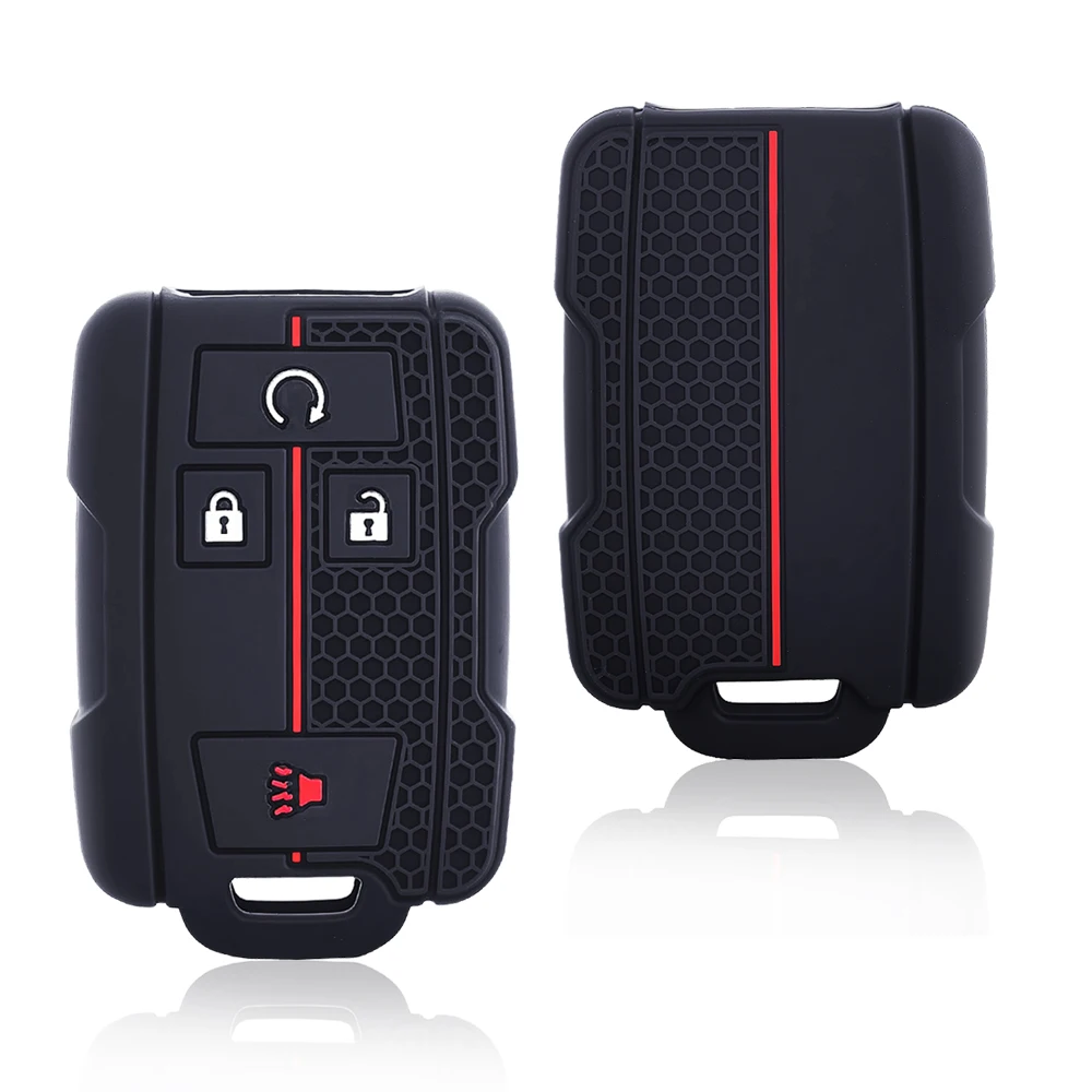 Premium Silicone Car Key Cover Case - Smart Auto Accessory