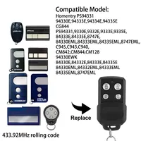 94330E 94335E 94333E 94335EML 84335EML 84330AML 1A5639-7 ML700 Garage Door Gate Remote Control 2