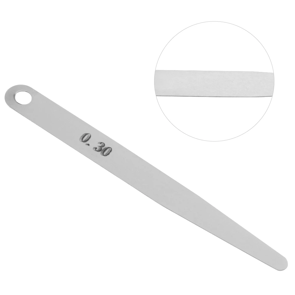 Feeler Gap Gage 0.2/0.3 Stainless Steel Feeler Gauge Ruler Welding Inspection Tool Gauge Stainless Steel Gage