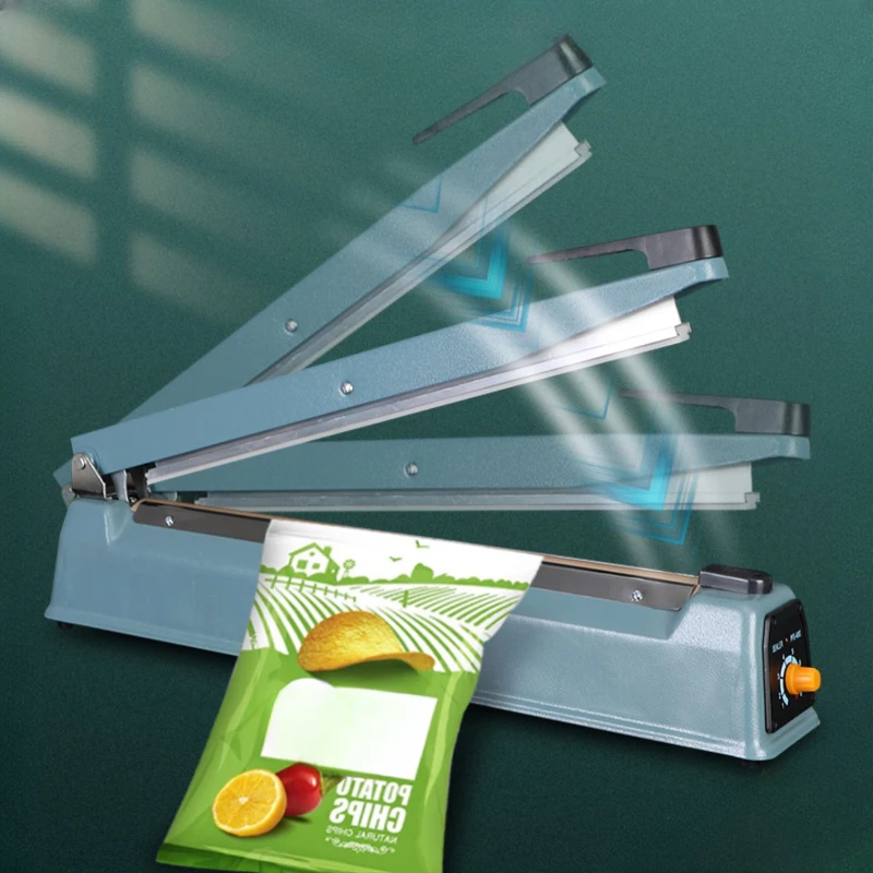 Hand Pressure Sealing Machine Metal Multifunctional Adjustable Commercial Seal Plastic Bag Aluminum Foil Film Cutting Machine plastic sealing machine