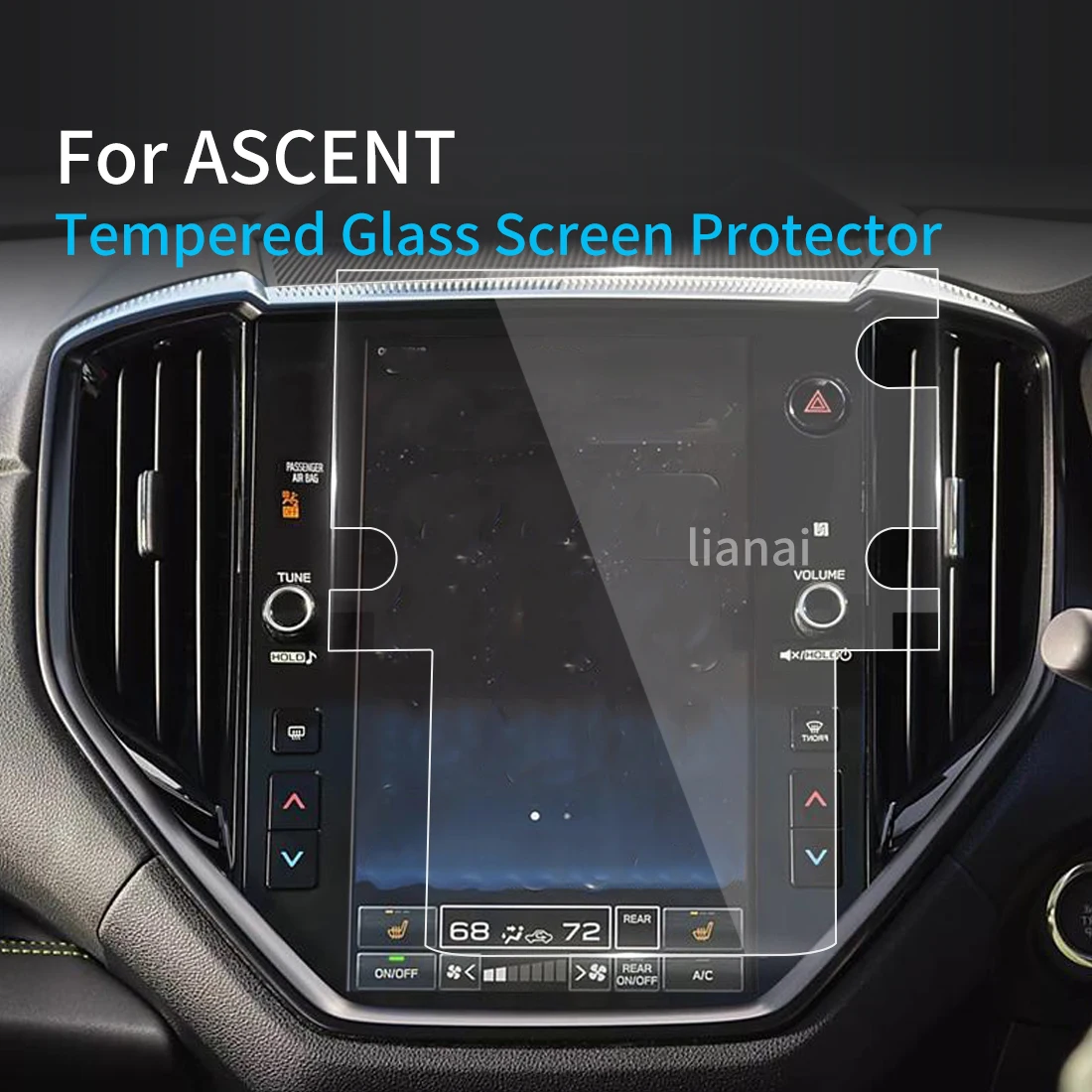

Screen Protector For Subaru Ascent 2022 2023 Tempered Glass Film 11.6inch Navigator Protective Car Stickers Vehicle Accessories