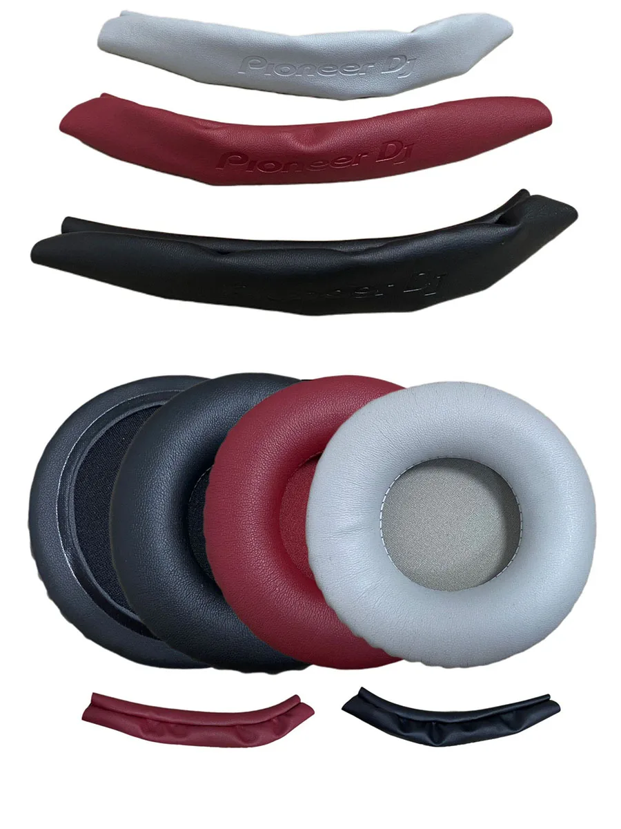 Headband PU Skin and Earpad Replacement For Pioneer HDJ-X5 HDJ-X5BT X5 X5BT Professional DJ Headphones