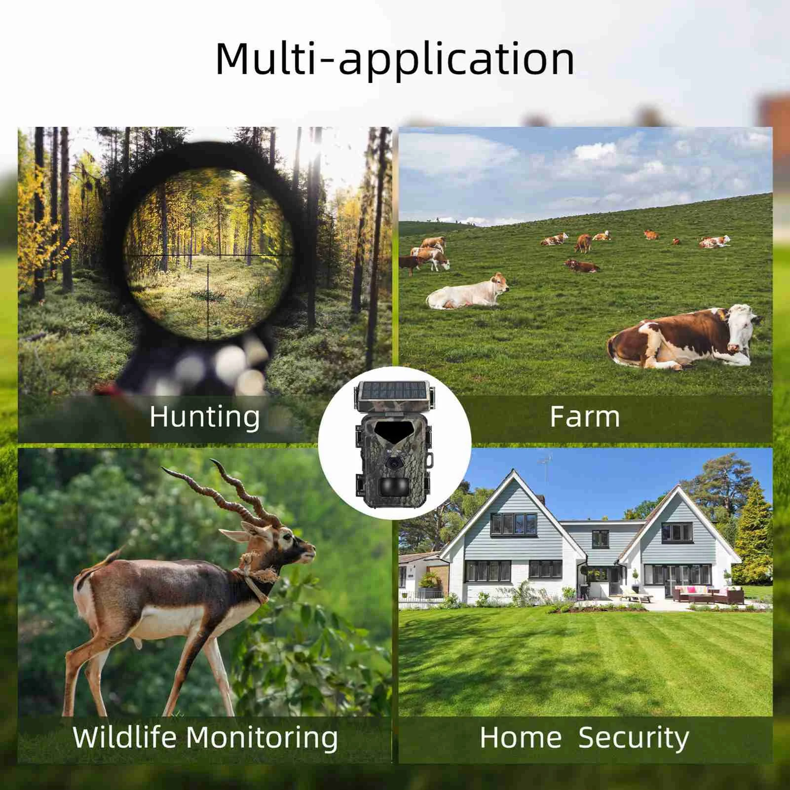 1080P Camera IP65 2.0in Wildlife Camera with 0.45S  Time for Outdoor Camera outdoor camera hunting camera wildlife camera 2