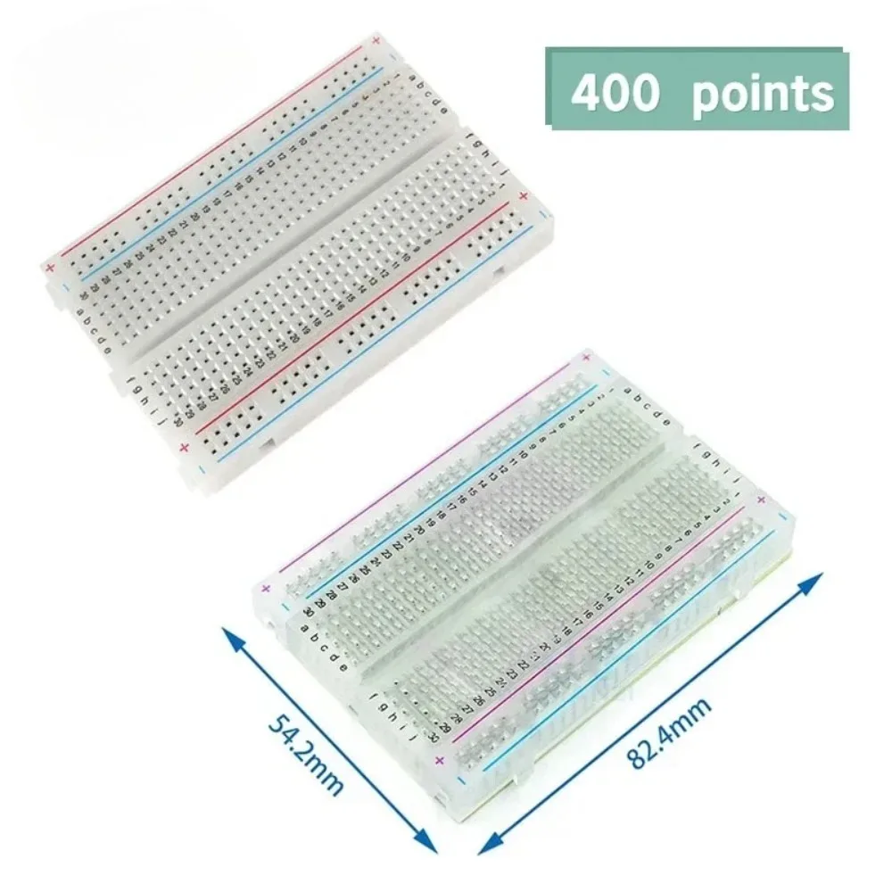 Solderless Breadboard 400 Point Prototype PCB Test Develop Dupont line DIY for arduino