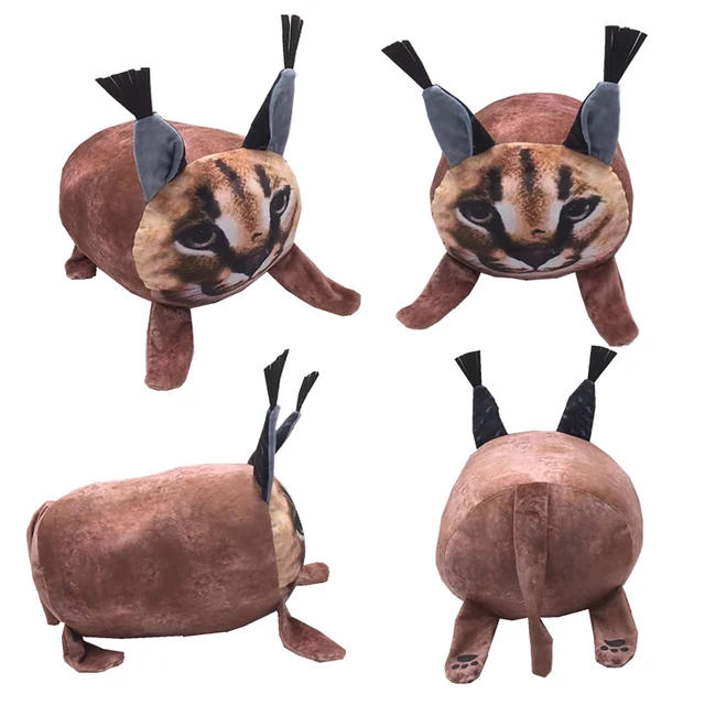 XAIJAY Floppa Plush Lynx Cat Cube Toy 7.9 Super Soft floppa Plush caracal  Gift for Fans : Buy Online at Best Price in KSA - Souq is now :  Toys