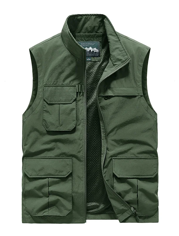 Sleeveless Jacket Military Waterproof Outdoor Camping Sports Padded Vest Tactical Designer Custom Unloading Luxury