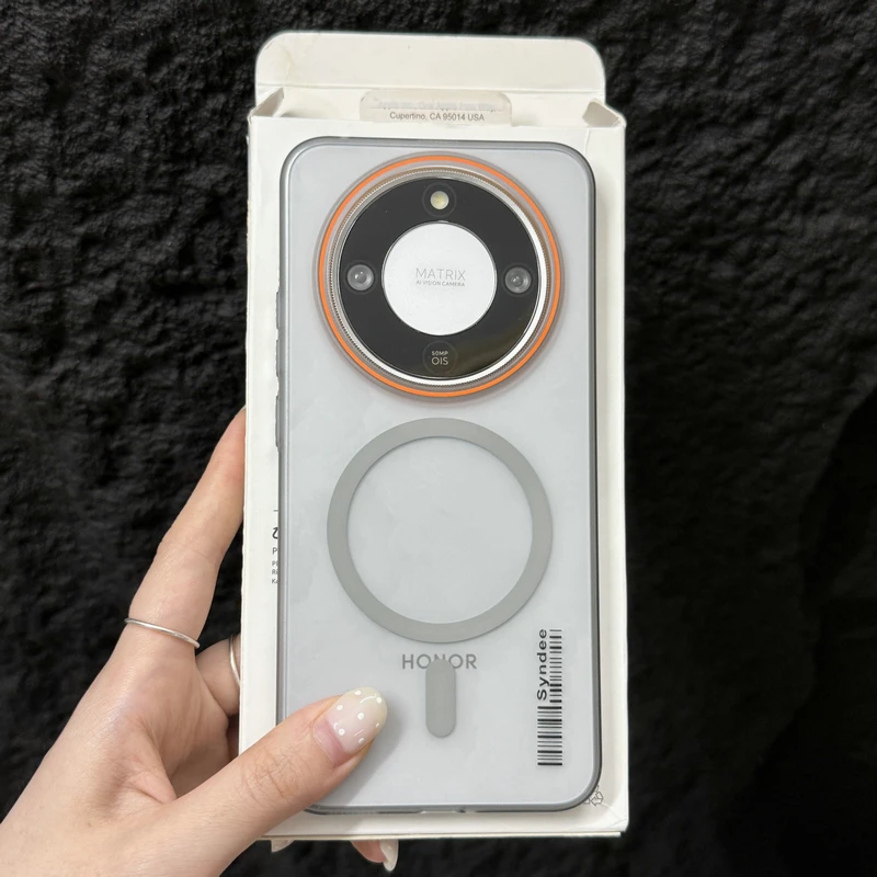 Enhanced Translucent Shockproof Case with Matte Finish