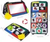 Baby Cloth Book with Distorting Mirror Soft Cartoon Parent-child Interactive Early Educational Montessori Toy for Children 2